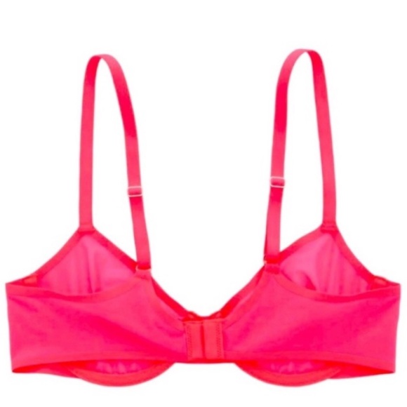 Smoothez by Aerie Unlined Underwire Bra. Hot Pink. NWT - Picture 2 of 5